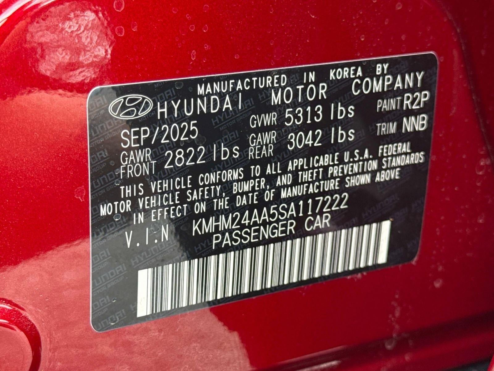 2025 Hyundai IONIQ 6 SE