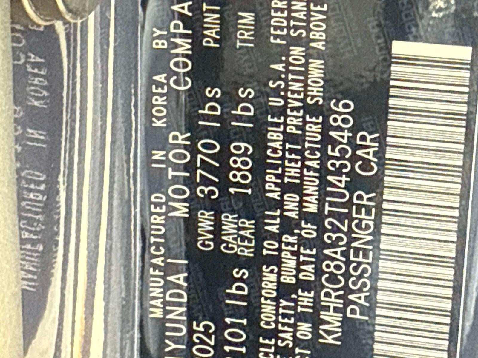 2026 Hyundai VENUE SEL W/Two-Tone Roof