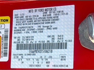 2026 Ford MUSTANG Base
