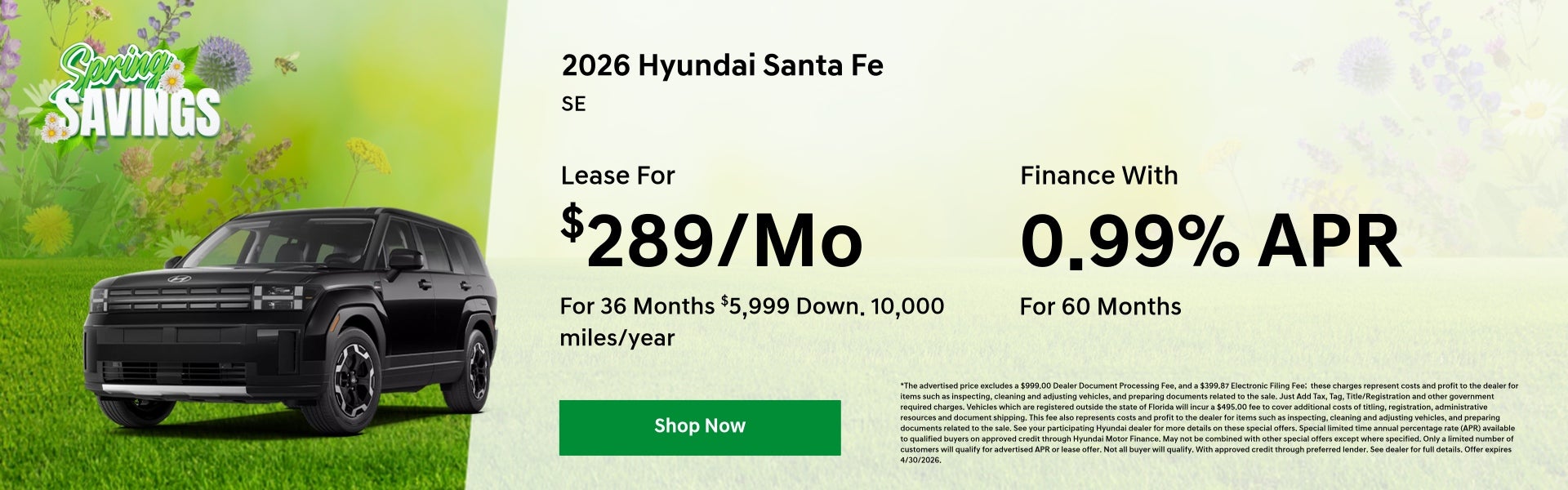 Santa Fe Offer