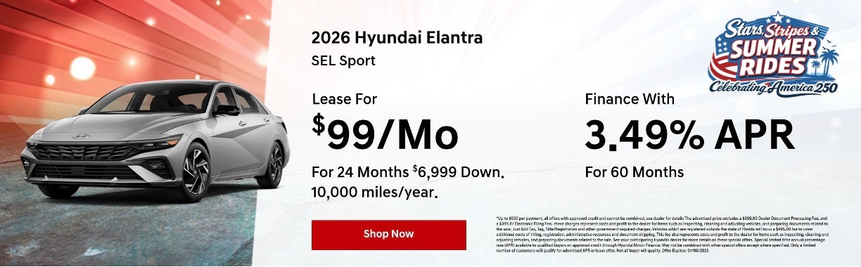 Elantra Offer