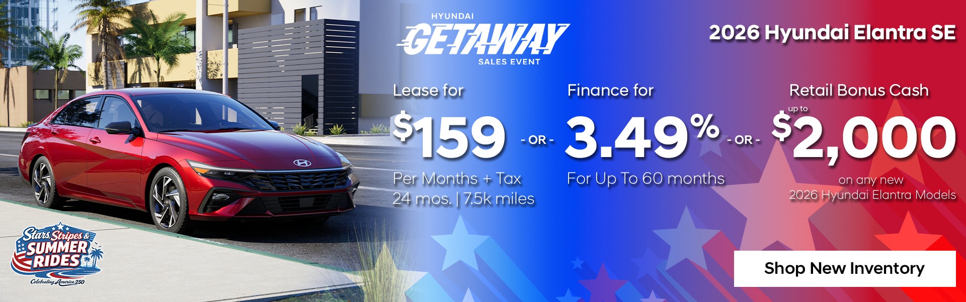 2026 Hyundai Elantra: Lease or Finance or Retail Bonus Cash