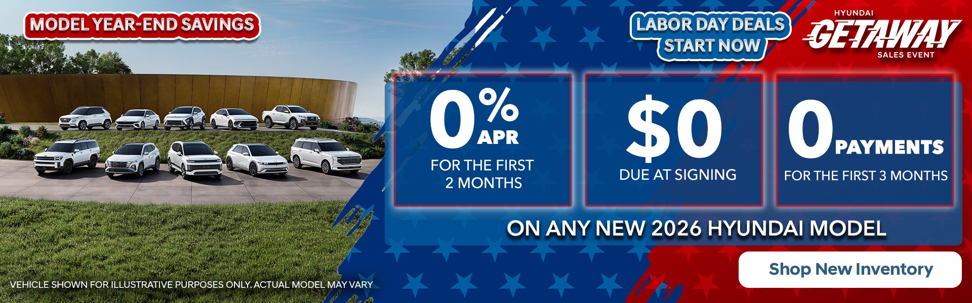 0% for the first 2 Mos. | $0 Down | 0 payments for 3 Mos. 