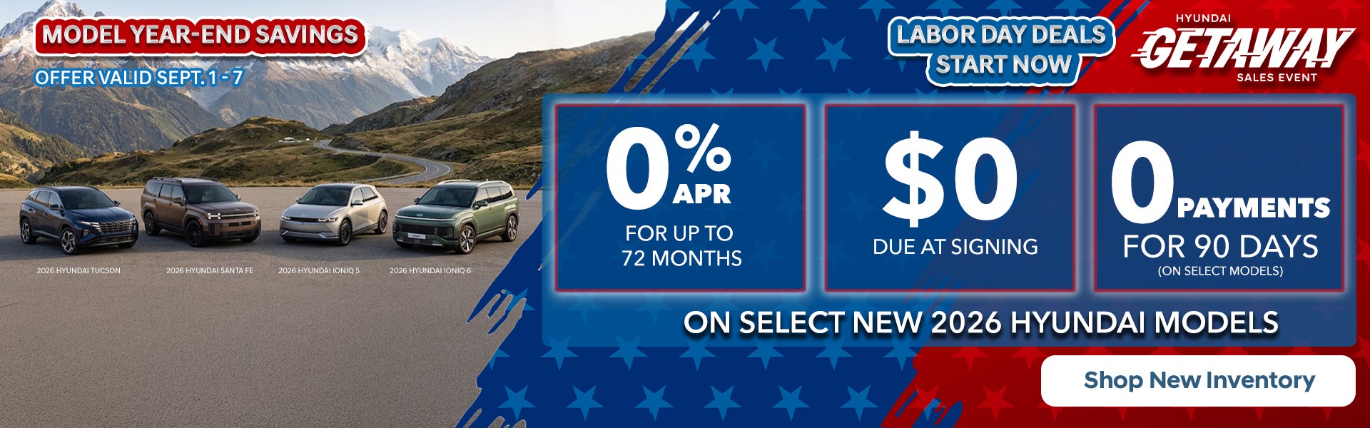 0% APR for up 72 Months | $0 Down | 0 Payments for 90 Days