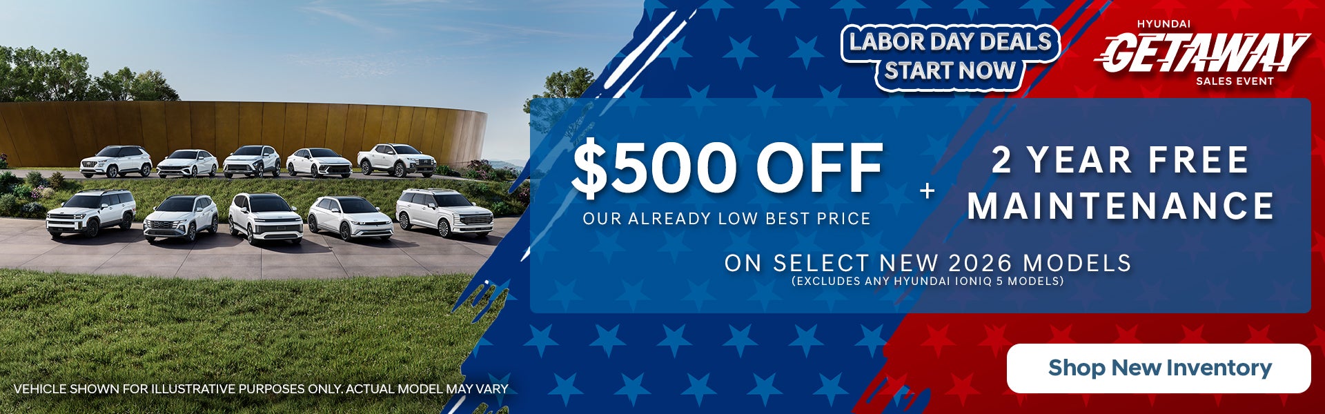 $500 Off + 2 Years Free Maintenance